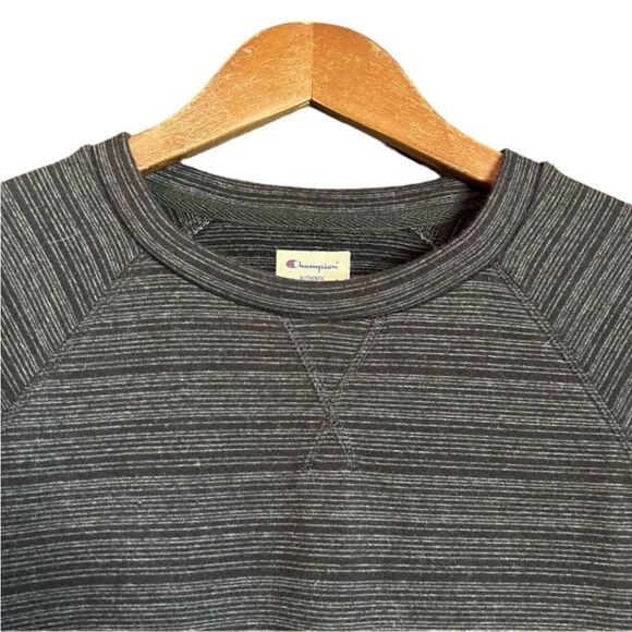 3 for $30! Champion grey crew neck sweater - Picture 2 of 9